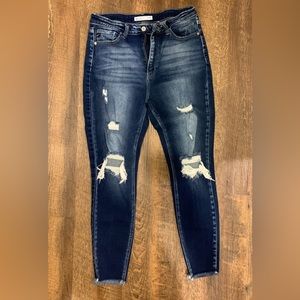 KanCan skinny jeans, medium wash